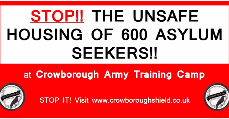 STOP the Unsafe Housing of 600 Asylum Seekers in Crowborough